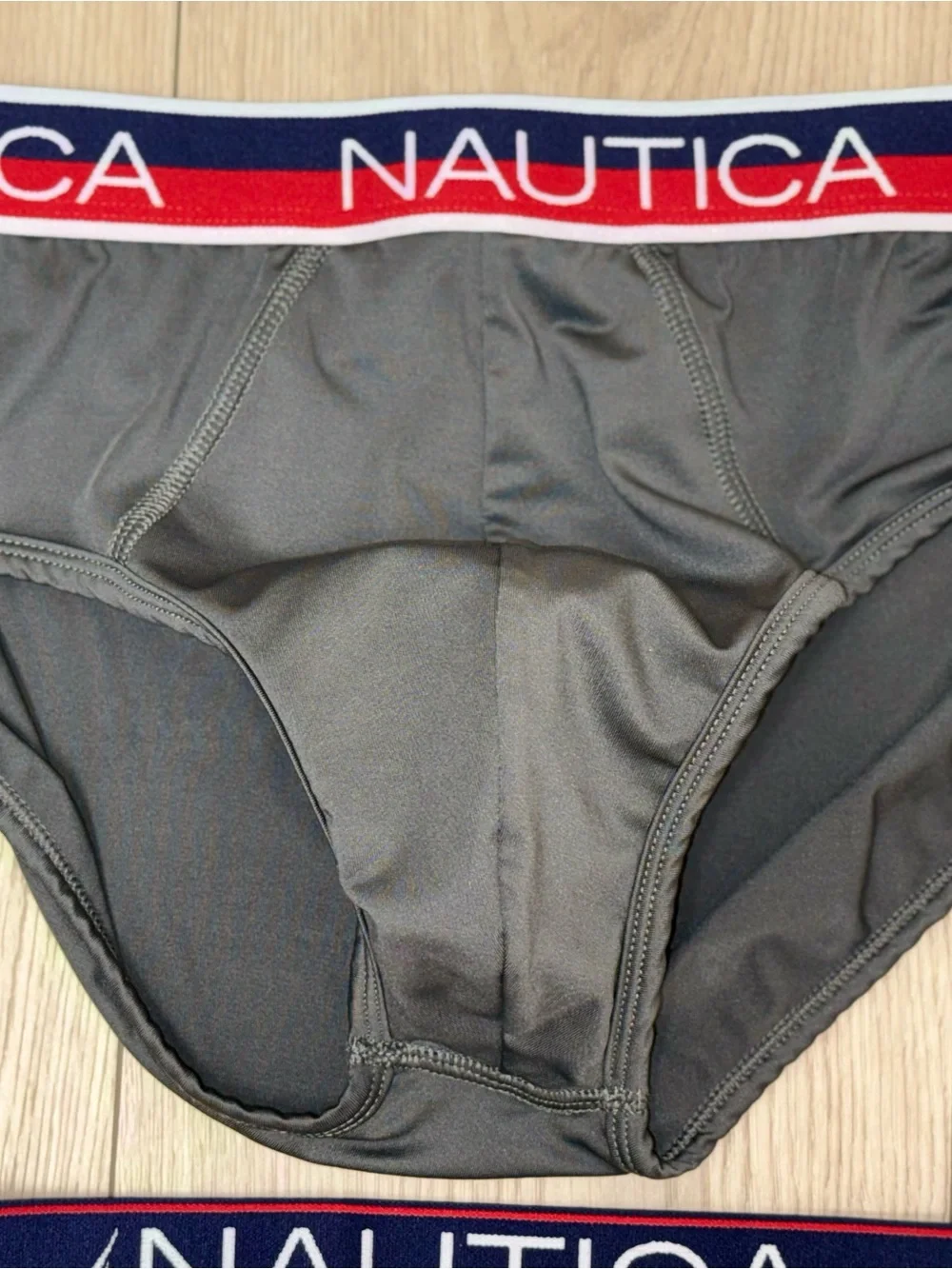 Calvin Klein Men's Medium Navy Boxer Briefs with Silver Logo Waistband Lot of 4